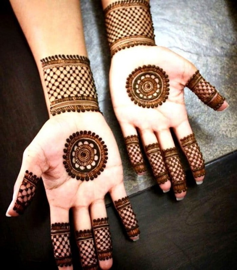 easy simple mehndi henna designs tutorials-Mehndi design for hands  begineers - YouTube