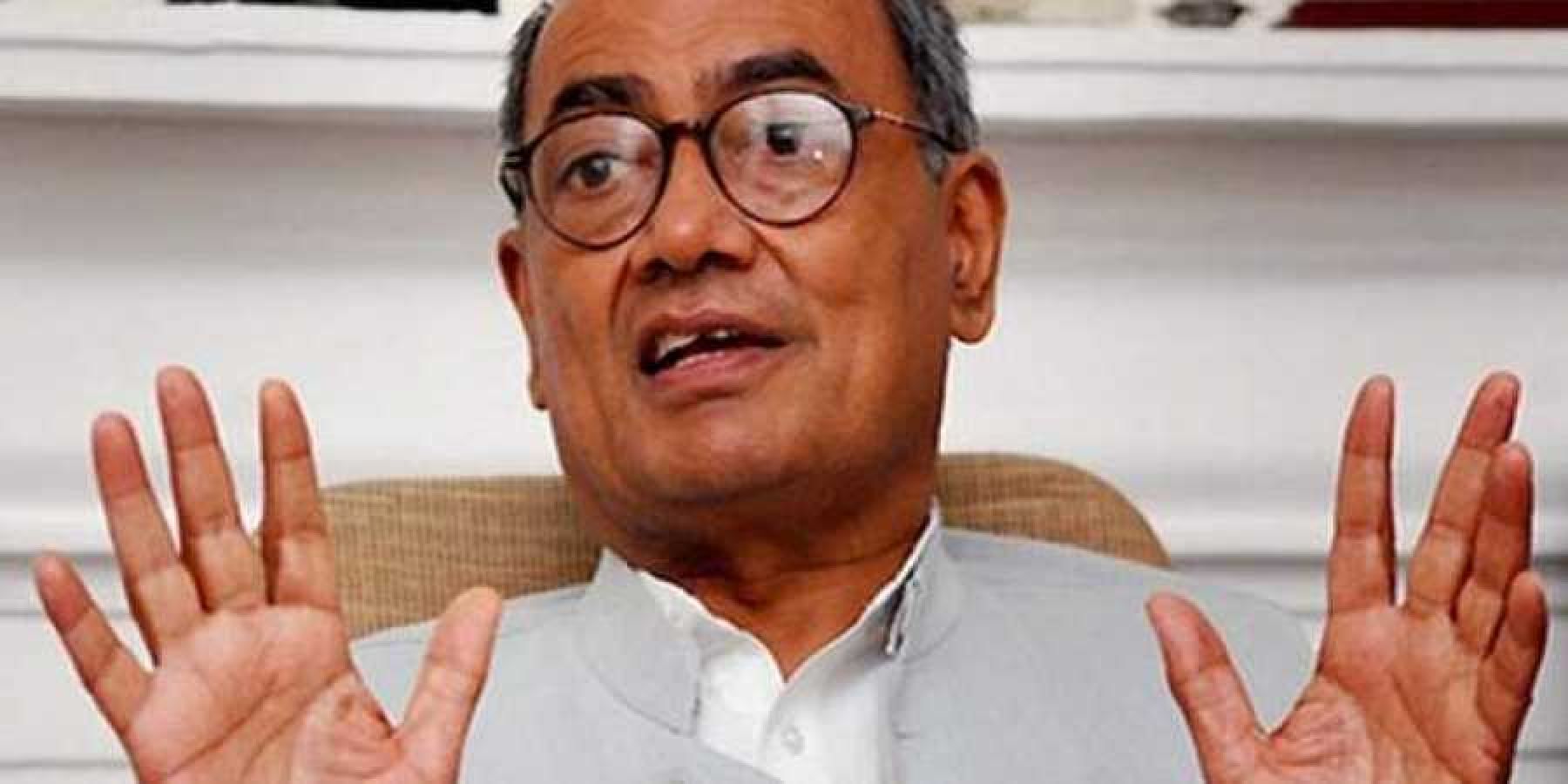 1800px x 900px - Digvijay Singh targets PM and Amit Shah, says \
