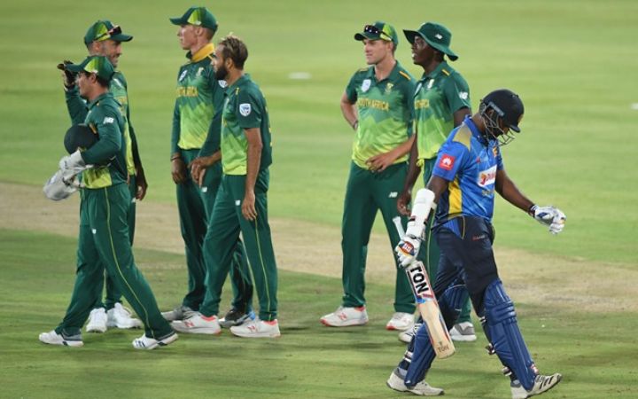 वार्म-अप मैच में दक्षिण अफ्रीका ने श्रीलंका को हराकर की जीत से शुरुआत