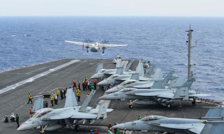 अमेरिकी नौसेना का विमान फिलीपींस के समुद्र में दुर्घटनाग्रस्त