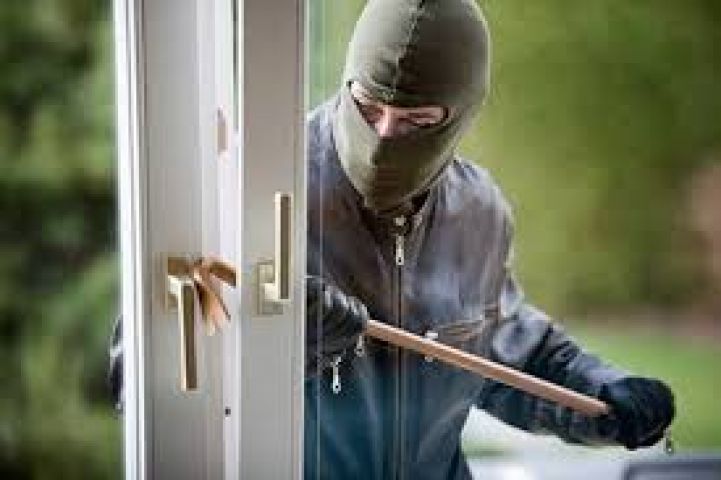 Thieves broke into the house of a Naval officer