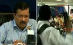 Shoe threw at Delhi CM Arvind Kejriwal during press conference