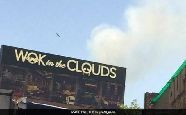 Delhi's Khan market broke out in fire