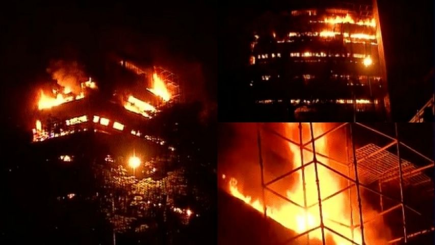 Today fire breaks out in FICCI building