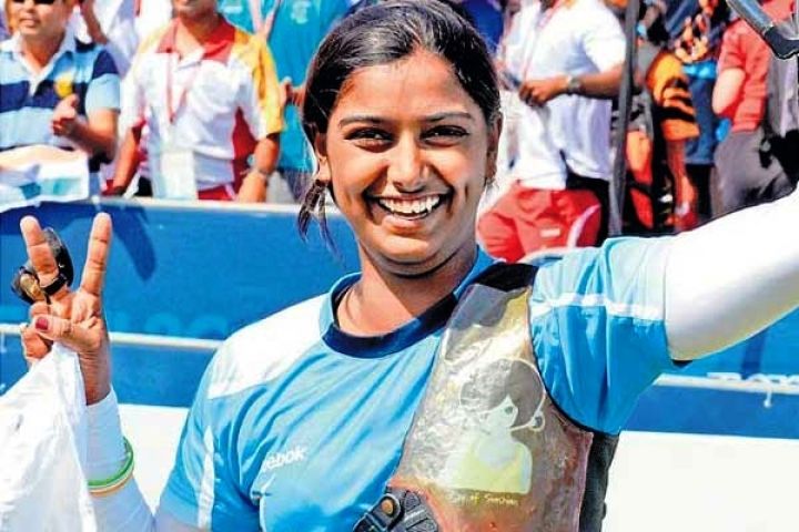 Deepkia Kumari matched the World record Recurve in Archery Cup
