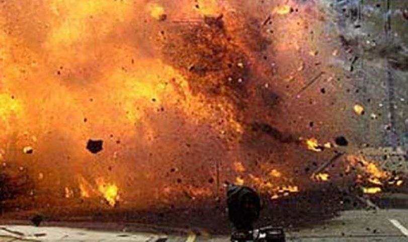 Crude bomb explosion injured five