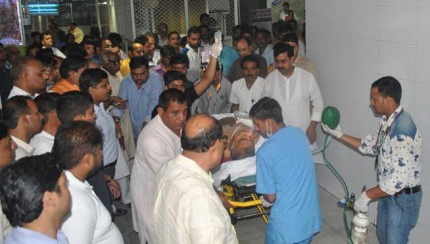 BJP leader now in hospital after being shot at in Ghaziabad