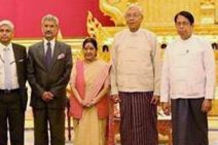 U Htin Kyaw Myanmar's president to visit India