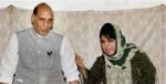 Kashmir Chief Minister Mehbooba Mufti ends press meet with Rajnath