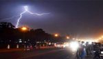 Lightning strike in Delhi, 5 injured