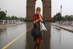 Delhiites woke up to a sultry morning