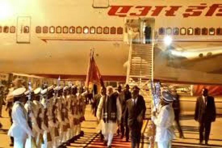 PM Modi on Africa visit;arrives in Mozambique