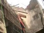 Building collapsed;2 killed, 24 injured !