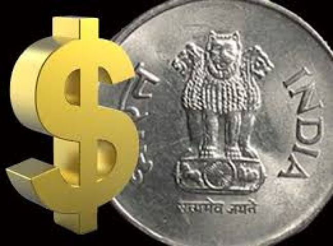 Rupee today gains by 5 paisa !