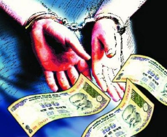 Two officials held for graft