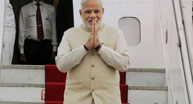 PM Modi returned home, after 5 Nation Tour