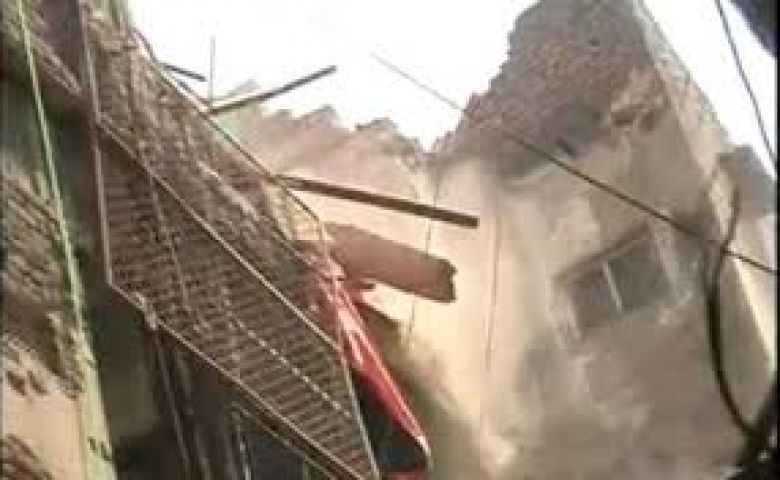 Two labourers killed in building collapse