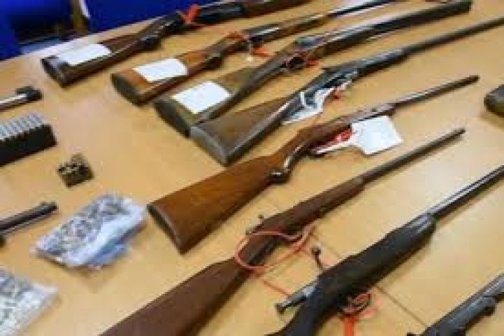 10 rifles, 50 live cartridges seized from Nawada district