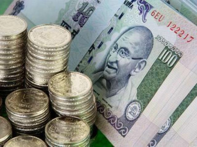 Rupee ran up by 23 paise against dollar