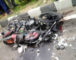 Bike-car collision;killed three
