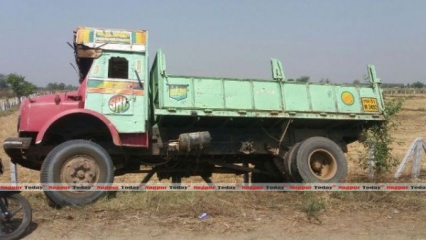 70 year old woman and three children crushed by truck in Nagpur