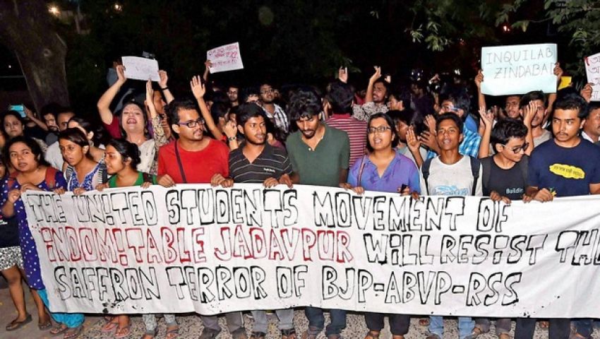 ABVP Condemn 'Anti-nationalism' in Jadavpur University