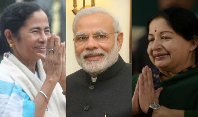 Jayalalithaa, Mamata's victories, PM congratulates them