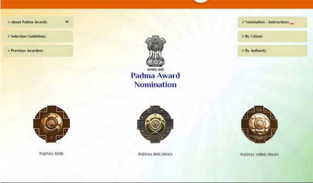 Citizens can nominate any achiever as Padma award goes public