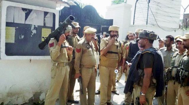 Militants had struck Poonch town on Sunday, firing resumed