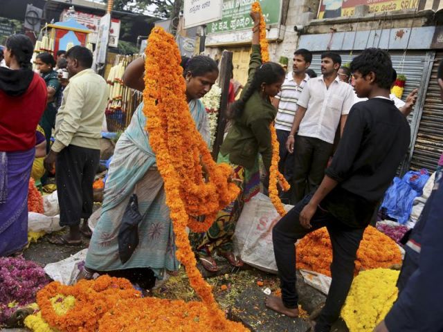 India rings in new year : Gudi Padwa