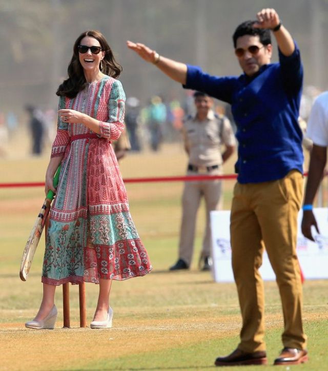 Prince William, Kate Middleton and Sachin Tendulkar rocked on Mumbai’s famous Oval ground