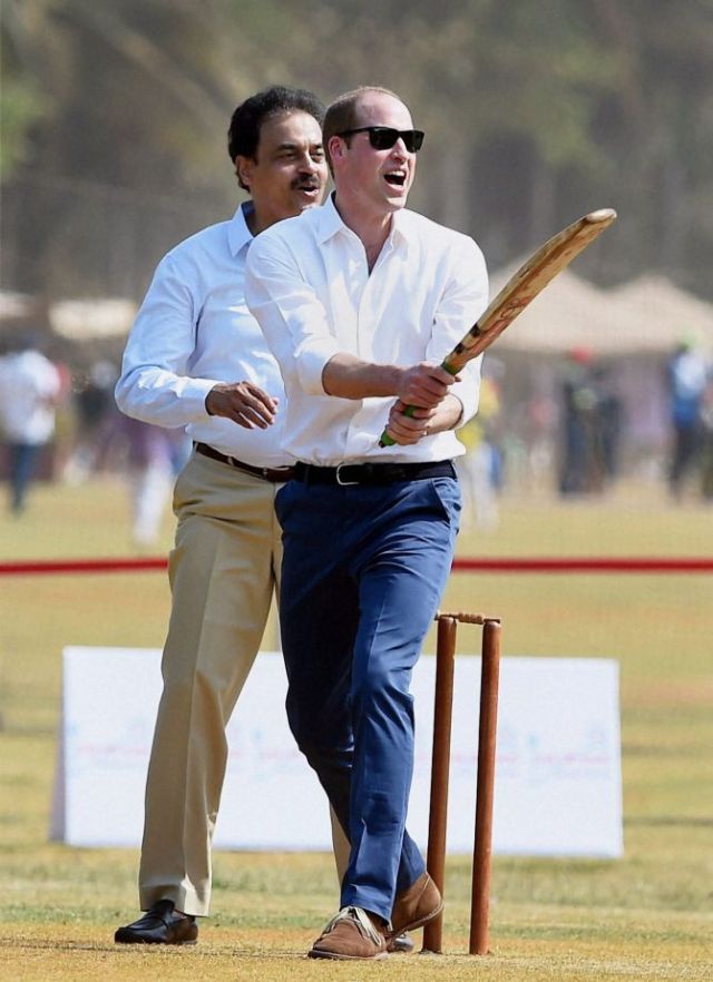 Prince William, Kate Middleton and Sachin Tendulkar rocked on Mumbai’s famous Oval ground