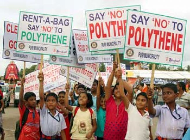 Campaign to limit use of polythene bags in Kanpur