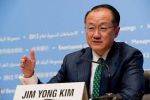 World Bank President Jim Yong Kim interact with slum kids