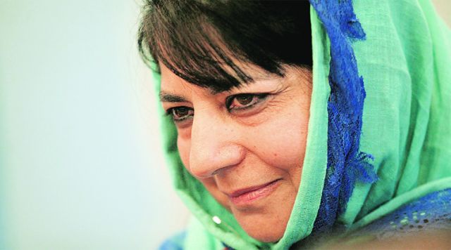 Mahbooba Mufti the change of Jammu and Kashmir