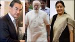 Today;Wang Yi,Chinese Foreign Minister to meet PM Modi and EAM Sushma Swaraj