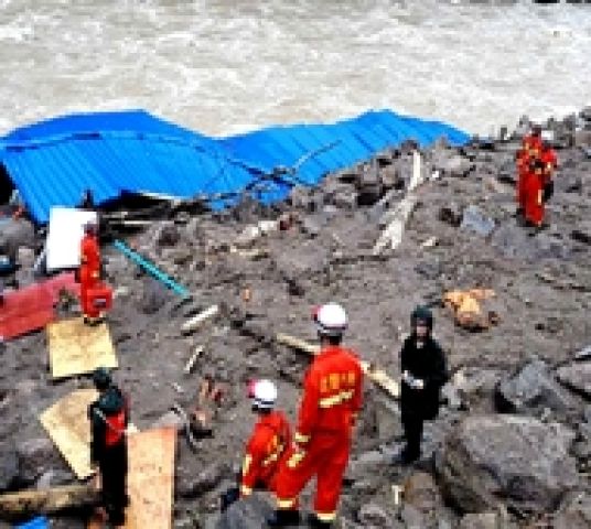 China Landslide: 10 killed, 31 still missing