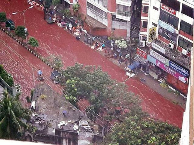 Eid Al-aadha:Sight of rivers of blood in Dhaka surely makes everyone tremble