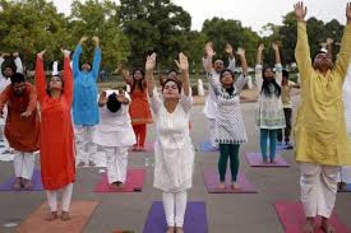 Yoga Day celebration :make Yoga a mass movement on June 21
