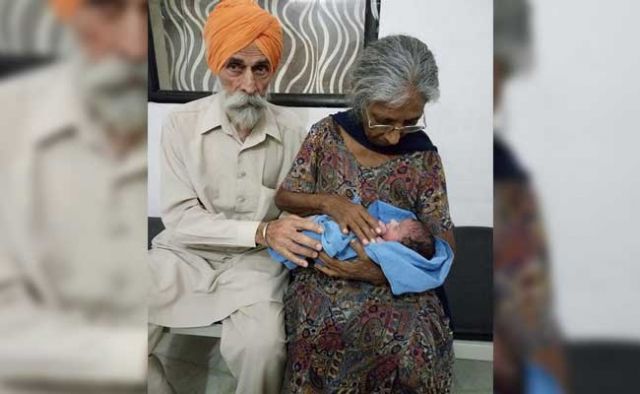 Daljinder Kaur become mother at the age of 70