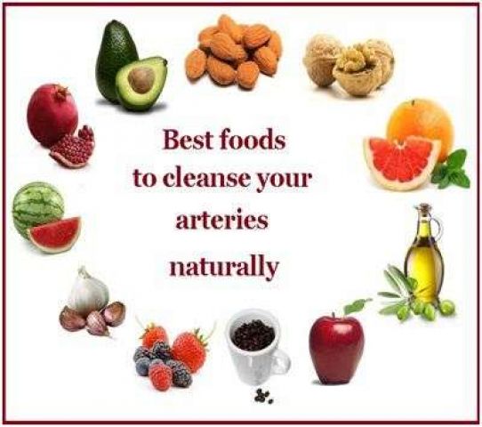 6 Best Foods for The Arteries !!!