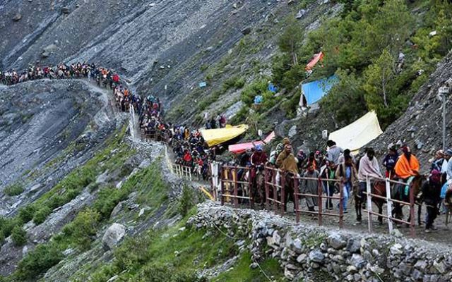 Amarnath Yatra suspended for third day