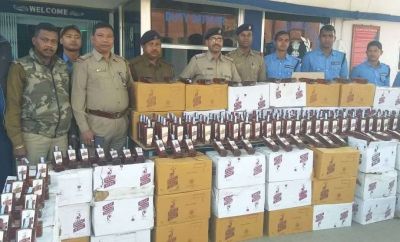 शराबबंदी के बाद भी बिहार में चल रहा अवैध कारोबार, पुलिस ने पकड़ी बड़ी खेप