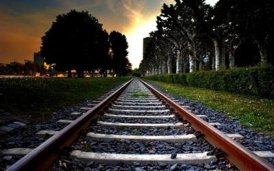 A 22-year-old student found on the railway tracks