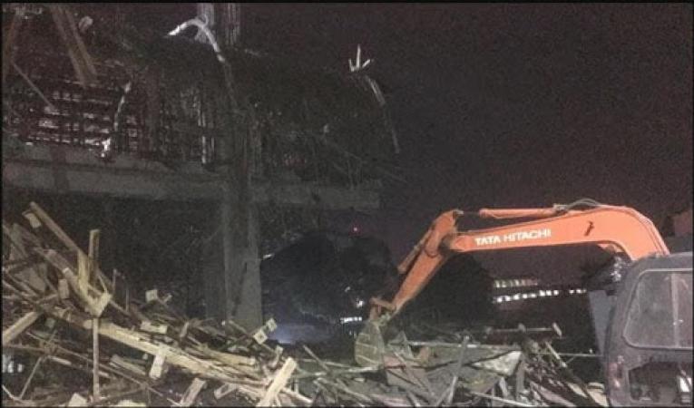 Under construction building collapsed, 2 dies