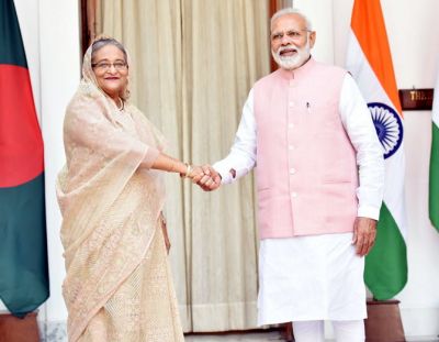 भारत-बांग्लादेश के बीच हुए 22 समझौतें, मोदी ने की 4.5 अरब डॉलर कर्ज देने की घोषणा