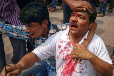 अब पश्चिम बंगाल में राजनीतिक हिंसा