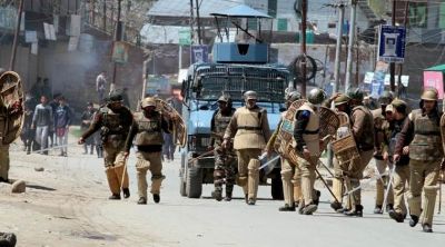 जम्मू-कश्मीर में कांग्रेस ने लगाए इंडियन डेमोक्रेसी मुर्दाबाद के नारे