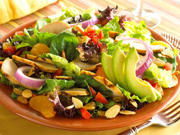 Chicken And Avocado Salad For A Healthy Summer Day