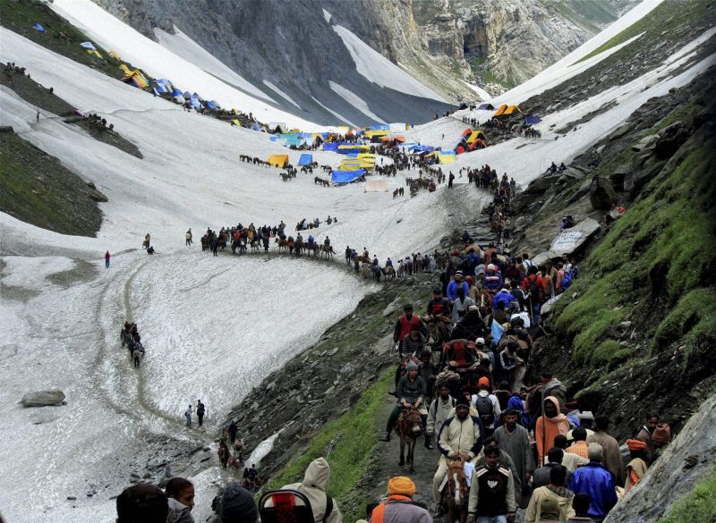 अमरनाथ यात्रा के लिए हेलीकॉप्टर टिकटों की बुकिंग होगी कल से प्रारंभ